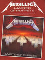 Cherry Lane Masters of Puppets Metallica Partitions pour guitare électrique