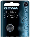 Gewa Battery CR2032 Ultra Lithium 3V (1 piece) Batterie